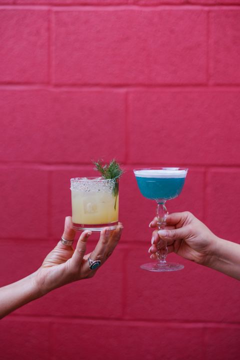 Cocktail at Flamingo Cocktail Club
