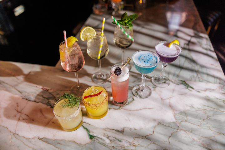 Cocktails at Flamingo Cocktail Club