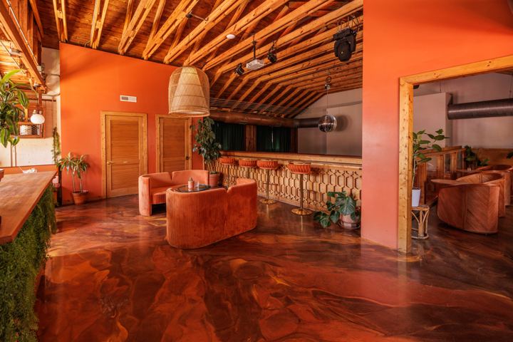 Flamingo Cocktail Club room