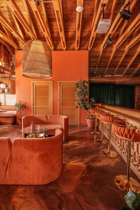 Flamingo Cocktail Club room