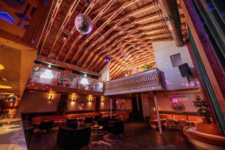 The room at Flamingo Cocktail Club