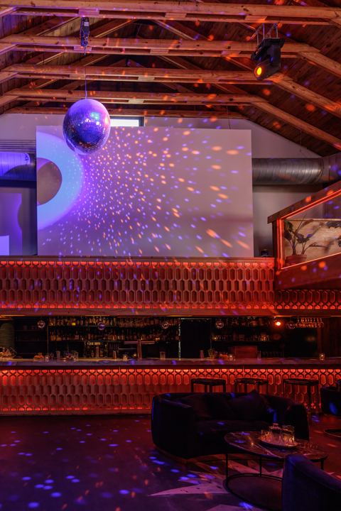 Flamingo Cocktail Club room