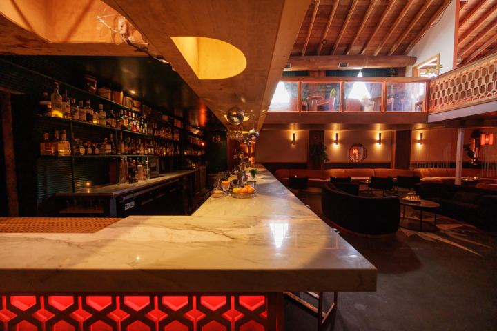 Flamingo Cocktail Club room