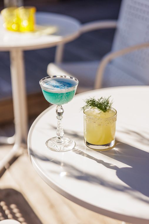 Cocktails in the sun