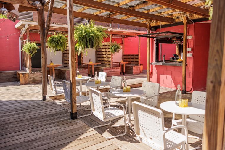 The patio