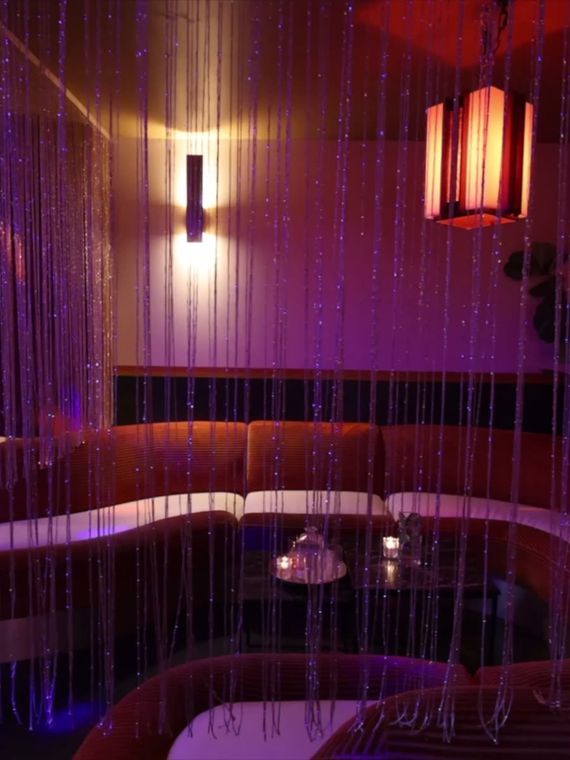 Beaded curtain